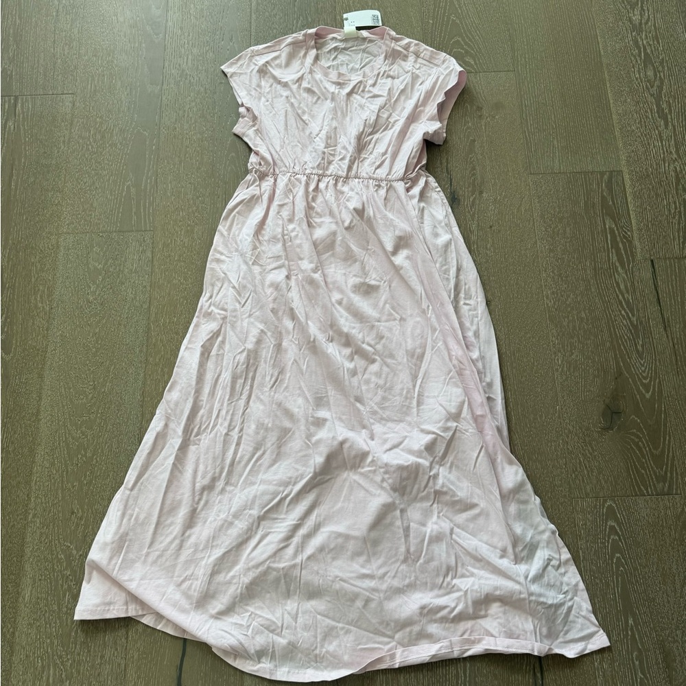 H&M maternity Light Pink Maxi Dress